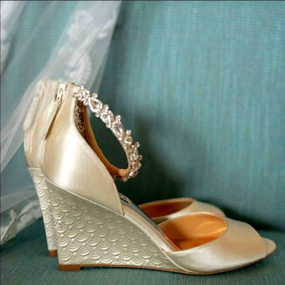 Badgley Mischka Zion embellished sandals